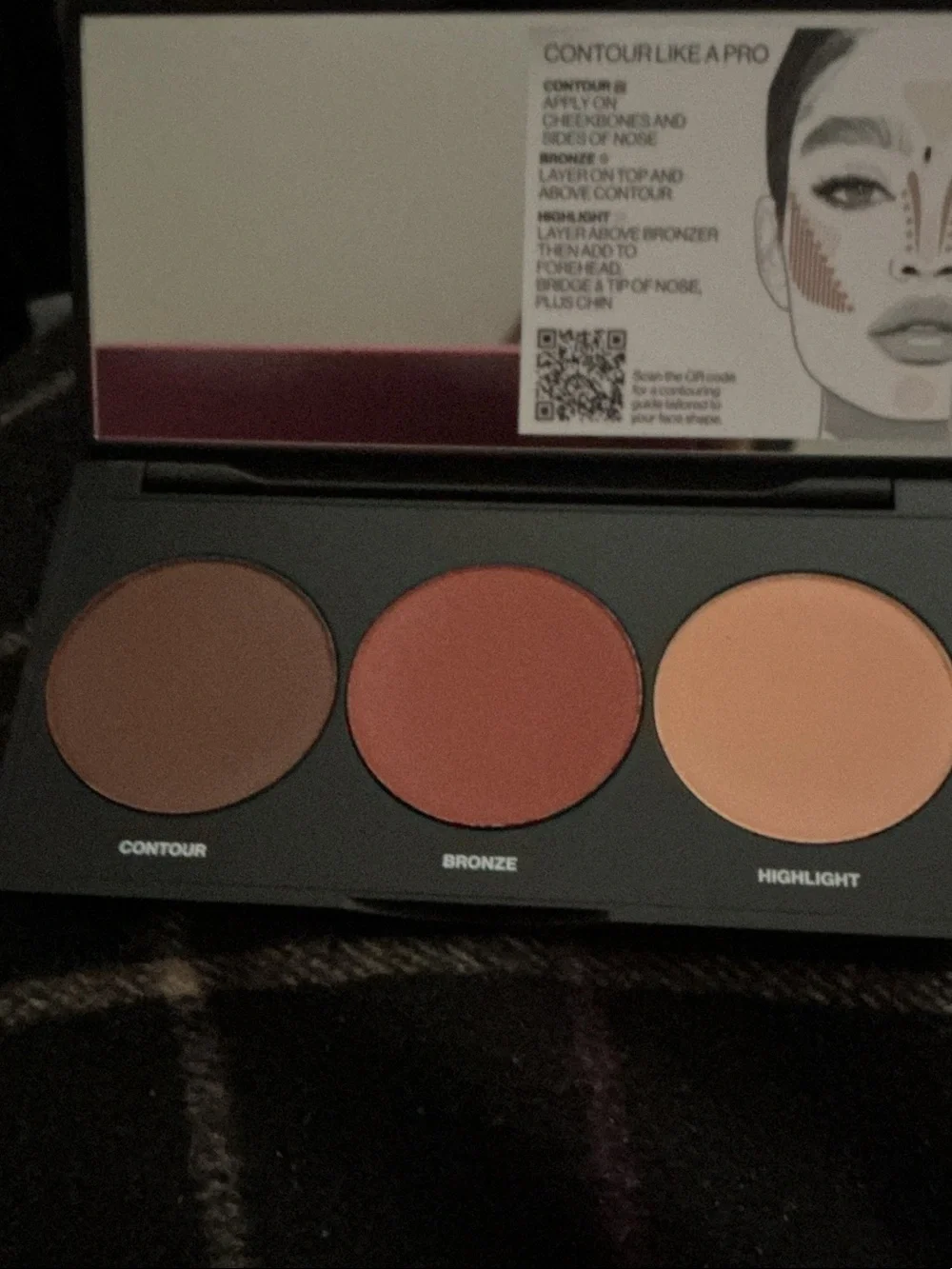 Smashbox Contour Palette in Black with Copper Accents